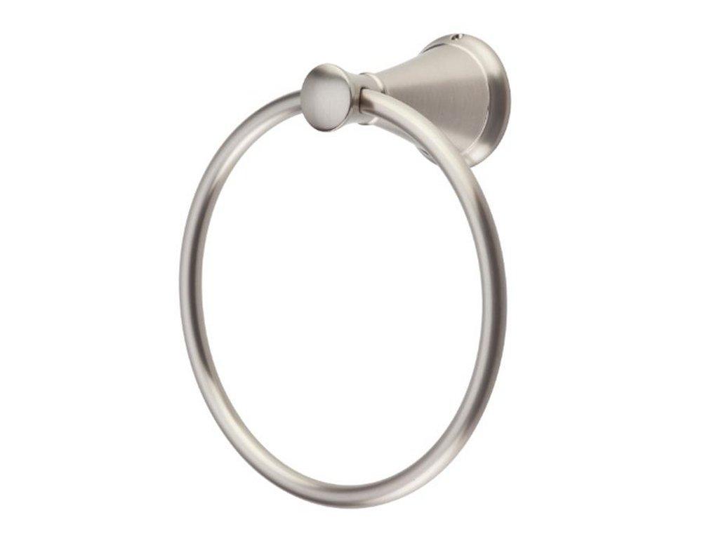 Pfister Brushed Nickel Round Closed Towel Ring 