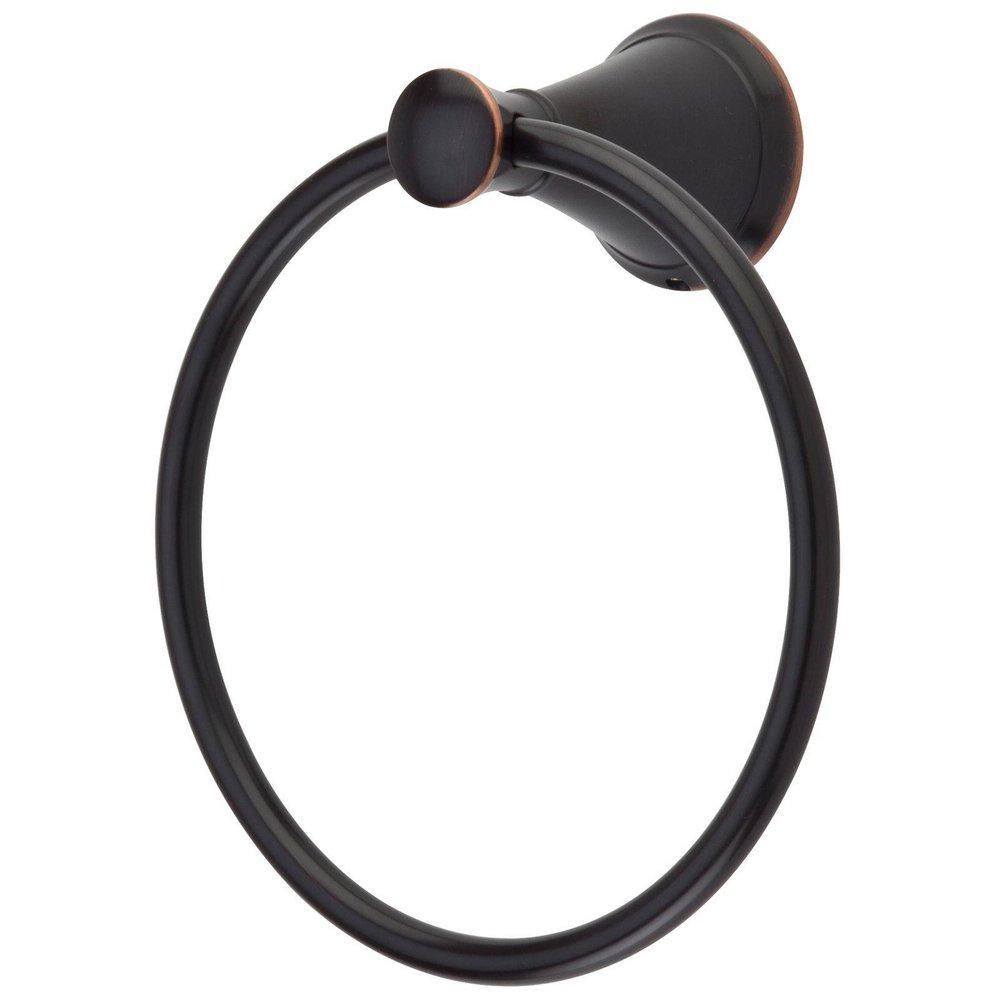 Pfister Tuscan Bronze Round Closed Towel Ring 