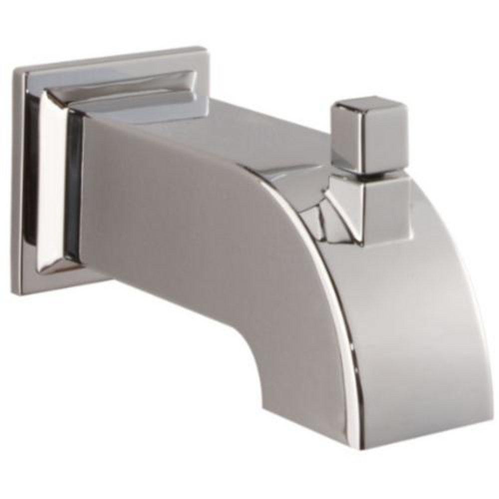 Pfister Polished Nickel 1/2 in. Female Metal Tub Spout 