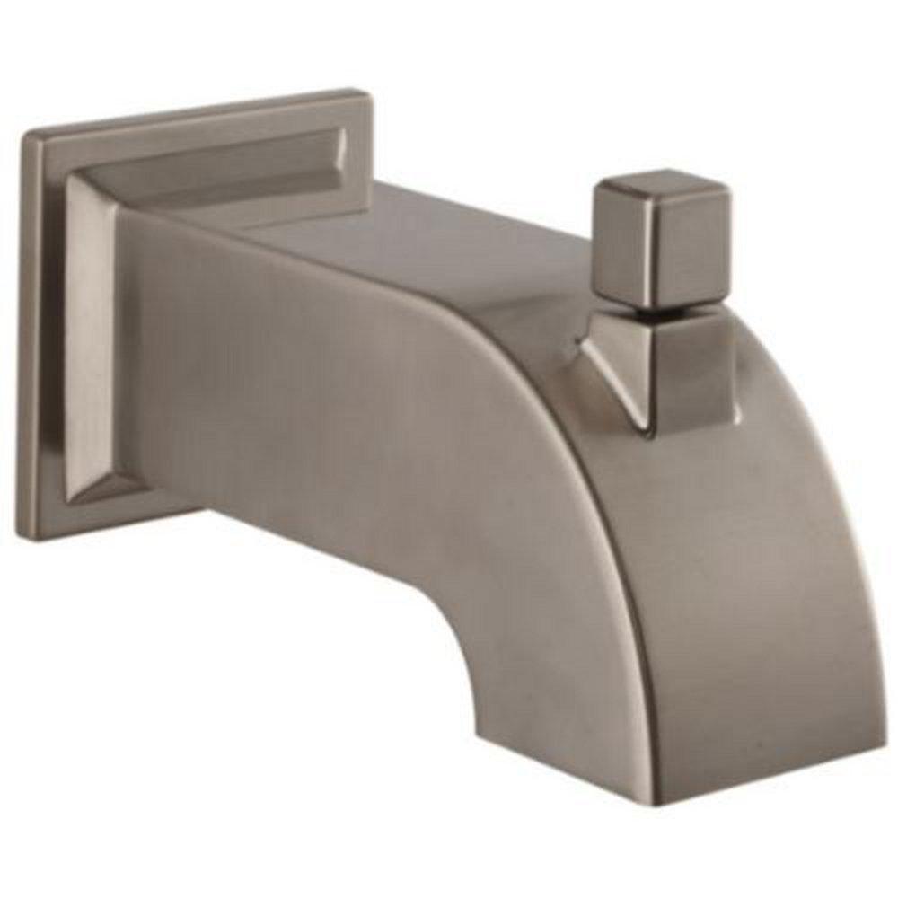 Pfister Brushed Nickel 1/2 in. Female Metal Tub Spout 