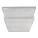 AFX White 17W 1-Light Outdoor Utility LED Flushmount Light 