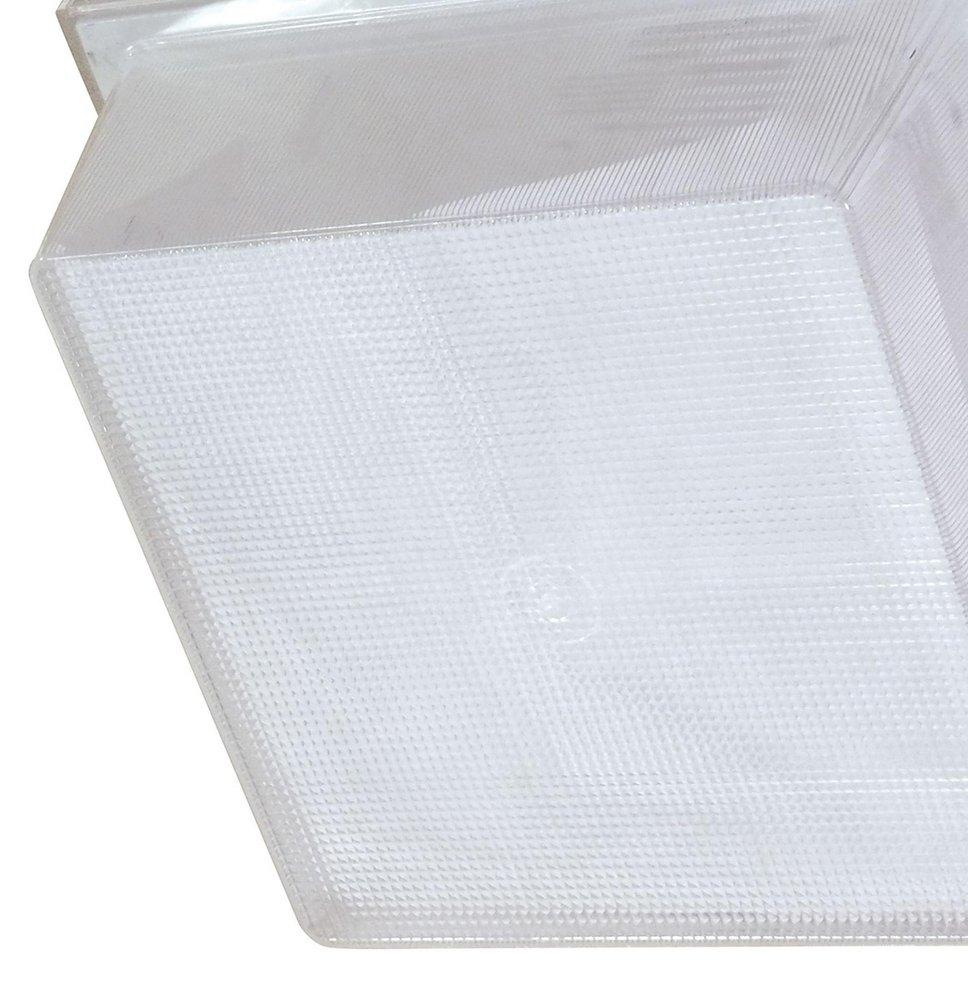 AFX White 10.5W 1-Light Outdoor Utility LED Flushmount Light 