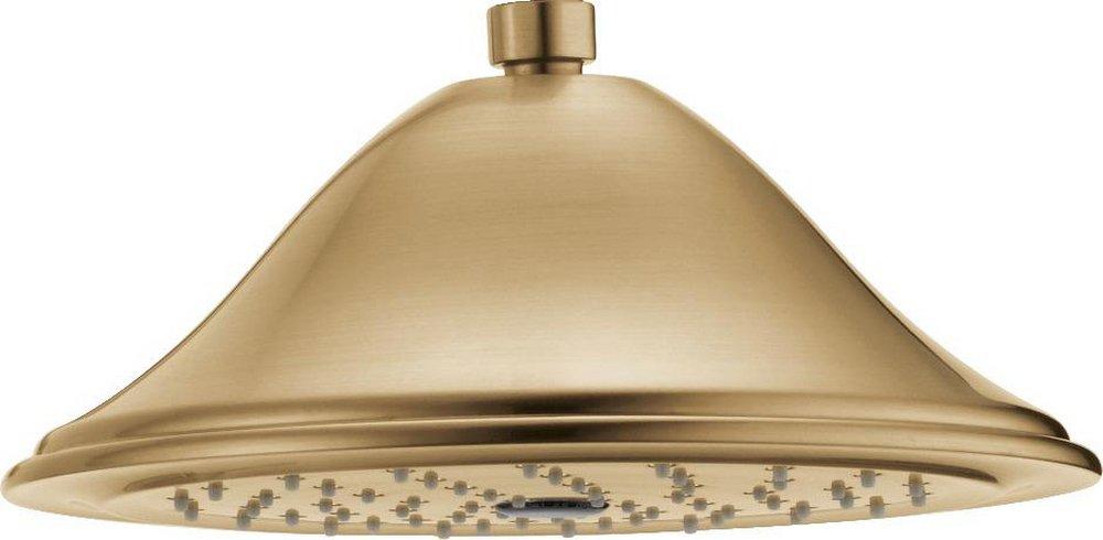 Delta Faucet Brilliance&reg; Champagne Bronze Single Function Full Body and Rain Showerhead 