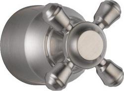 Metal Cross Diverter Transfer Valve Handle in Stainless
