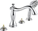 Delta Faucet Chrome No Handle Roman Tub Faucet Trim Only 