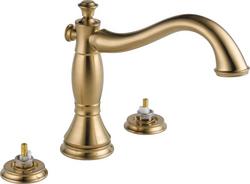 Two Handle Roman Tub Faucet in Brilliance&reg; Champagne Bronze (Handles Sold Separately) (Trim Only)