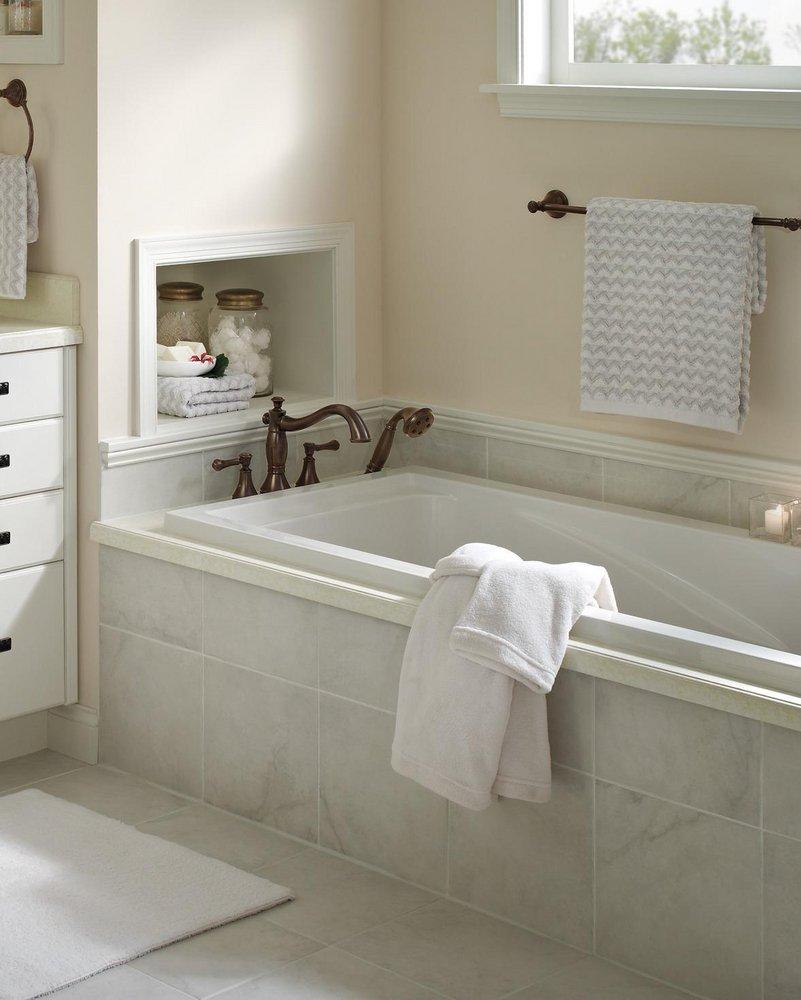 Delta Faucet Venetian Bronze Two Handle Roman Tub Faucet (Trim Only) 