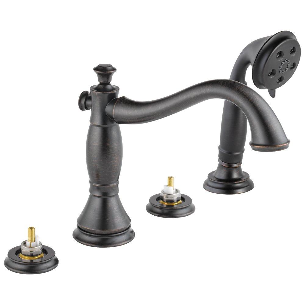 Delta Faucet Venetian&reg; Bronze No Handle Roman Tub Faucet Trim Only 