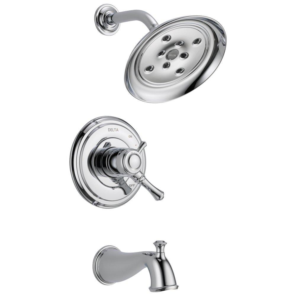 Delta Faucet Chrome Two Handle Single Function Bathtub & Shower Faucet (Trim Only) 