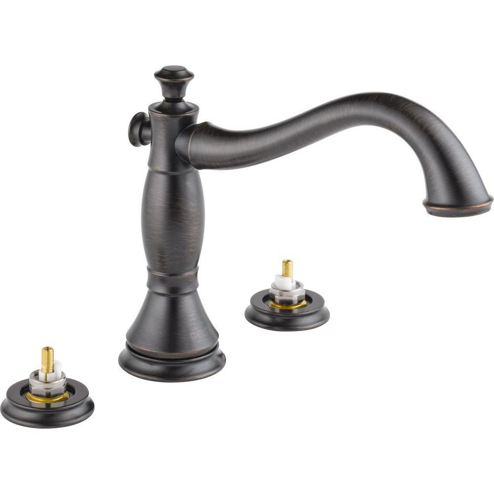 Delta Faucet Venetian Bronze Two Handle Roman Tub Faucet (Trim Only) 
