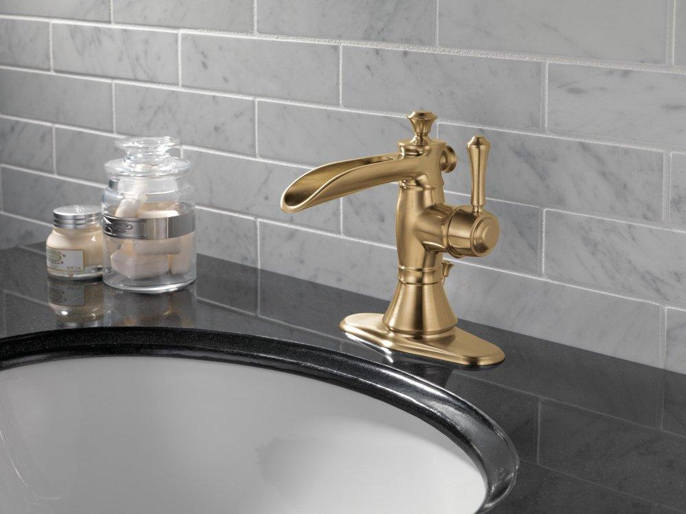 Delta Faucet Brilliance&reg; Champagne Bronze 4 in. Escutcheon 