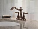 Delta Faucet Brilliance Stainless Two Handle Centerset Bathroom Sink Faucet 