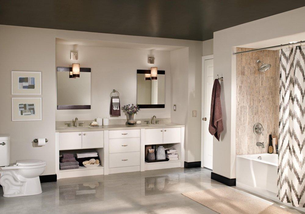 Delta Faucet Stainless Left-Hand Trip Lever 