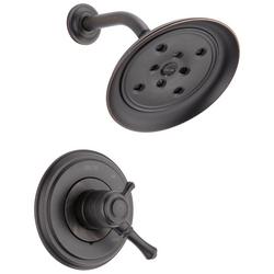 Two Handle Single Function Shower Faucet in Venetian Bronze (Trim Only)