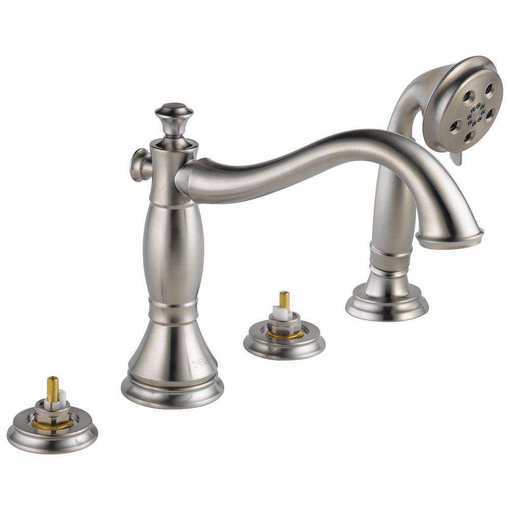 Delta Faucet Stainless No Handle Roman Tub Faucet Trim Only 