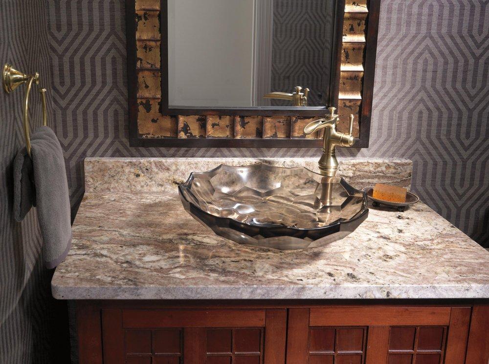 Delta Faucet Brilliance&reg; Champagne Bronze Round Open Towel Ring 