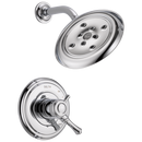 Delta Faucet Chrome Two Handle Single Function Shower Faucet (Trim Only) 