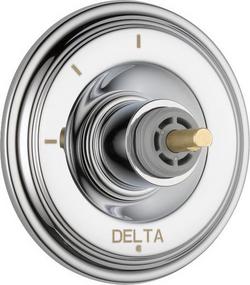 Single Handle Diverter Valve Trim in Chrome (Handle Sold Separately)