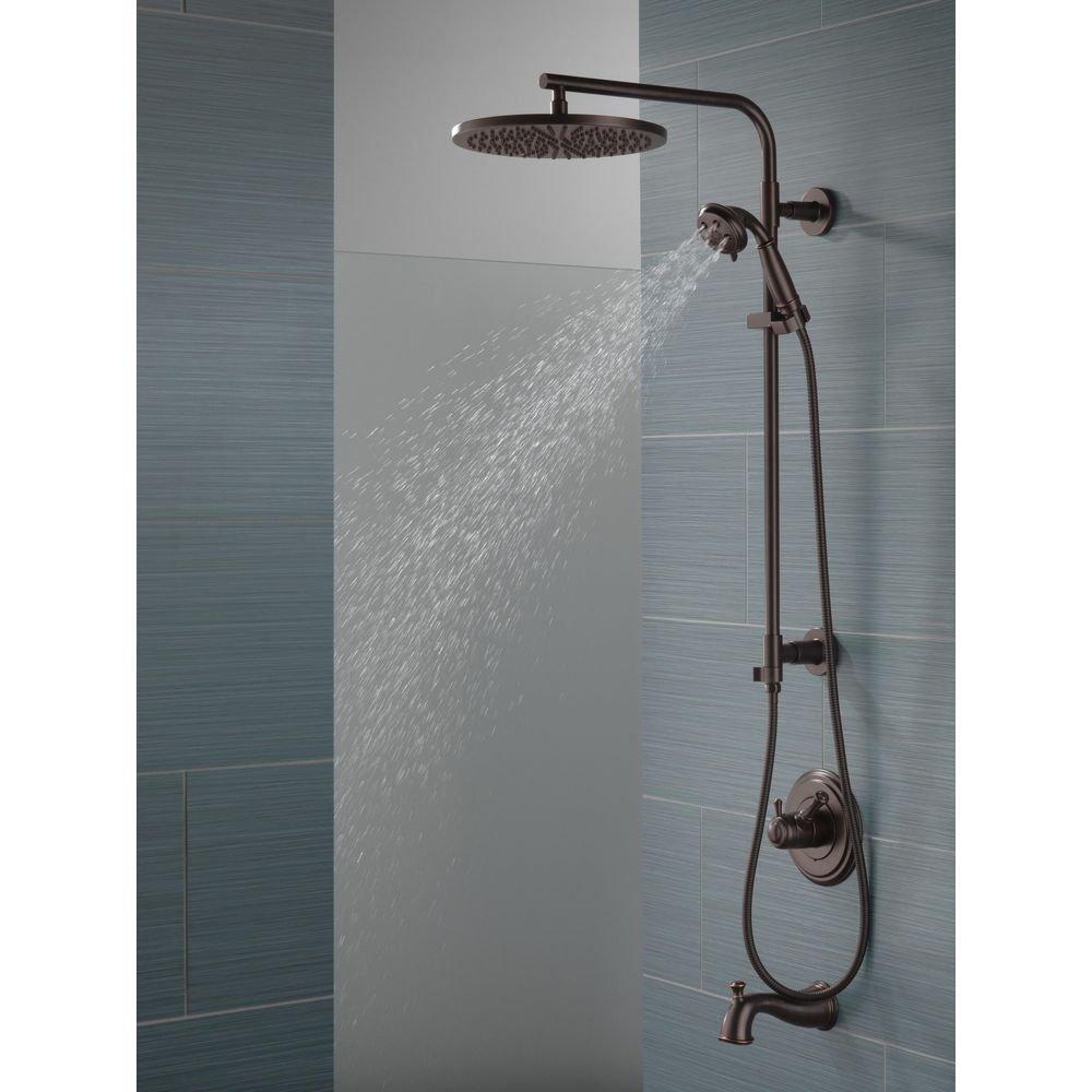 Delta Faucet Venetian Bronze 7-69/100 in. Metal Tub Spout 