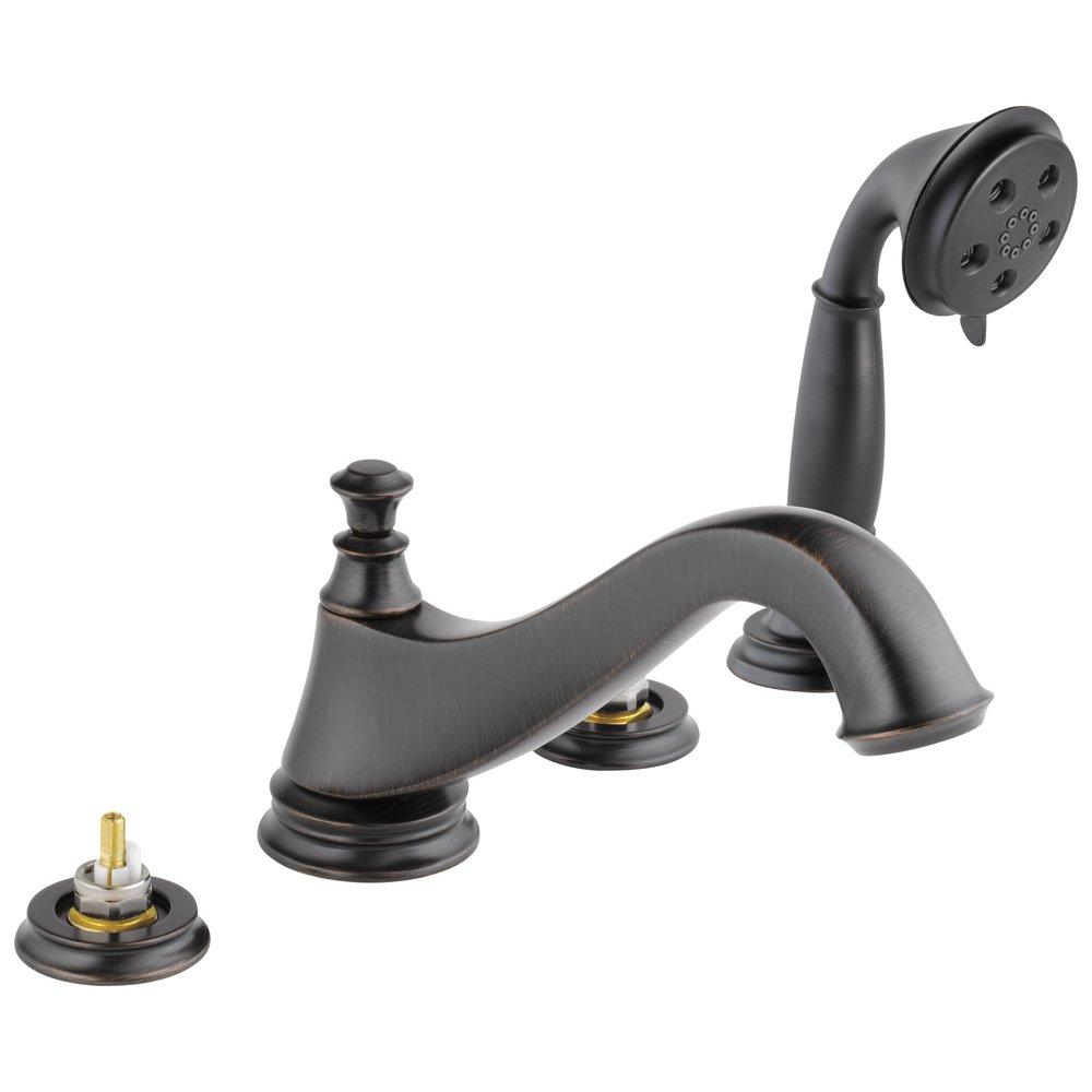 Delta Faucet Venetian Bronze Two Handle Roman Tub Faucet Trim Only 