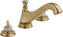 Delta Faucet Champagne Bronze Two Handle Widespread Bathroom Sink Faucet with Pop-Up Drain Assembly (Handles Sold Separately) 