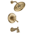 Delta Faucet Brilliance Champagne Bronze Two Handle Single Function Bathtub & Shower Faucet (Trim Only) 