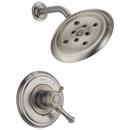 Two Handle Single Function Shower Faucet in Brilliance® Stainless (Trim Only)
