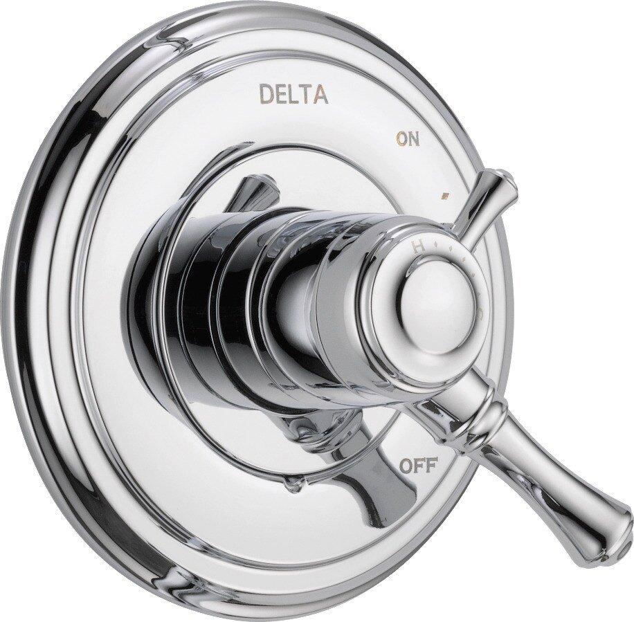Delta Faucet Chrome Single Handle Shower Faucet Trim Only 