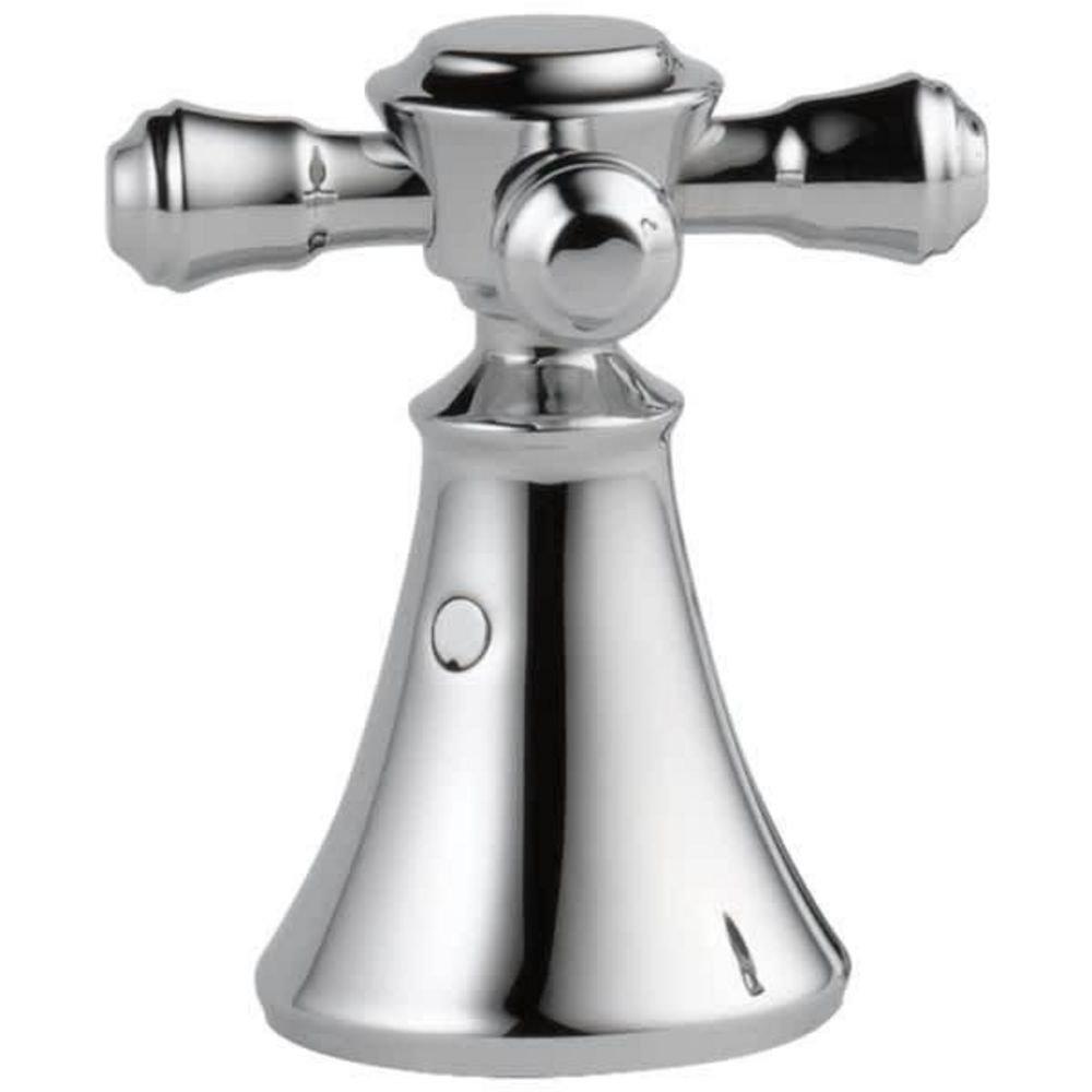 Delta Faucet Chrome 1-5/16 in. Metal and Zinc Handle Set 