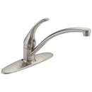 Delta Faucet Brilliance&reg; Stainless Single Handle Kitchen Faucet 