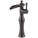 Delta Faucet Venetian Bronze Single Handle Vessel Filler Bathroom Sink Faucet 