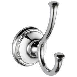 2-Hook Robe Hook in Chrome