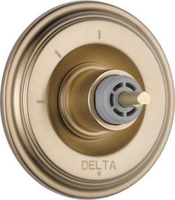 Single Handle Diverter Valve Trim in Brilliance&reg; Champagne Bronze (Handle Sold Separately)