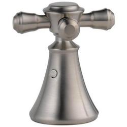 Metal Cross Bath Faucet and Bidet Handle Kit in Brilliance&reg; Stainless