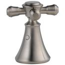 Metal Cross Bath Faucet and Bidet Handle Kit in Brilliance® Stainless