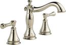 Delta Faucet Brilliance Polished Nickel Two Handle Widespread Bathroom Sink Faucet 