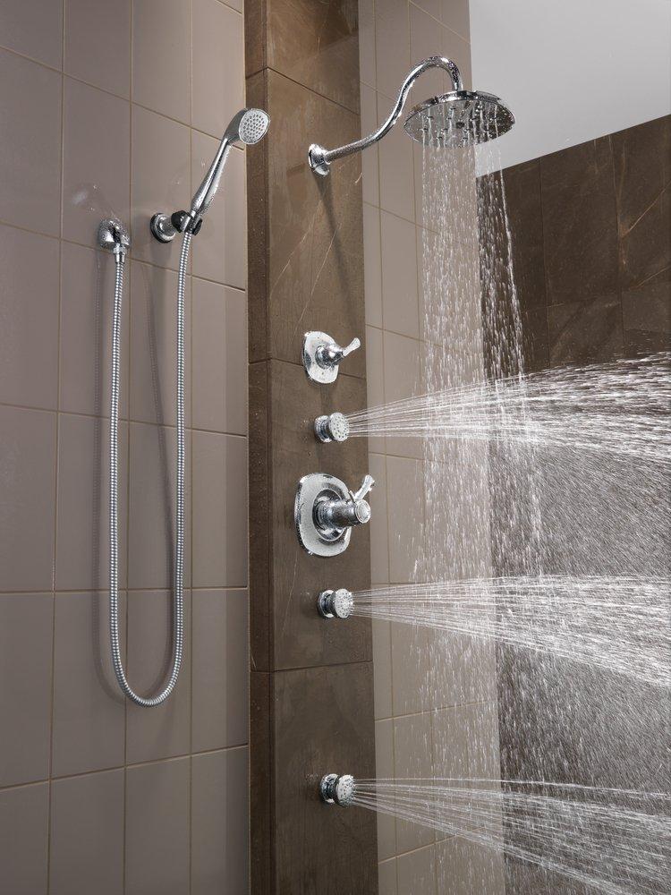 Delta Faucet Polished Nickel 16 in. Shower Arm 