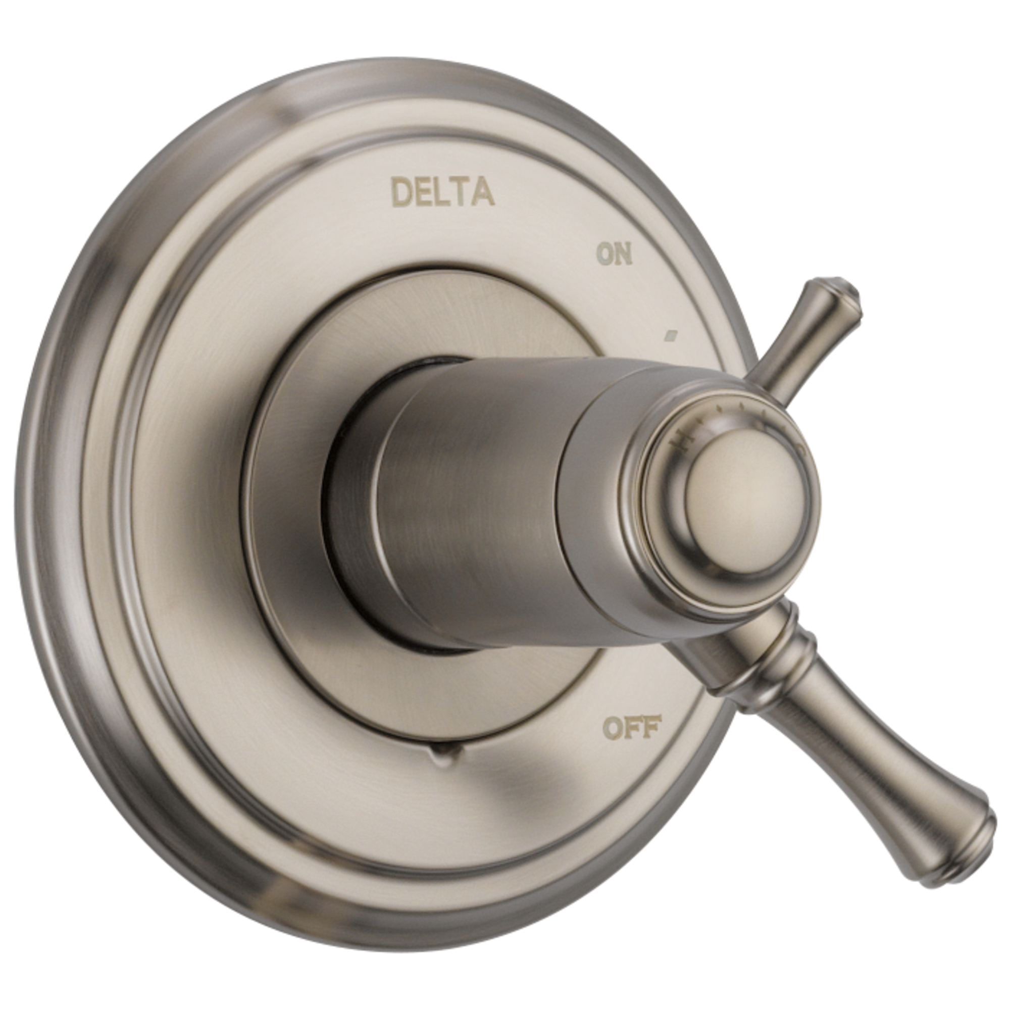 Delta Faucet Brilliance Stainless Two Handle Bathtub & Shower Faucet (Trim Only) 