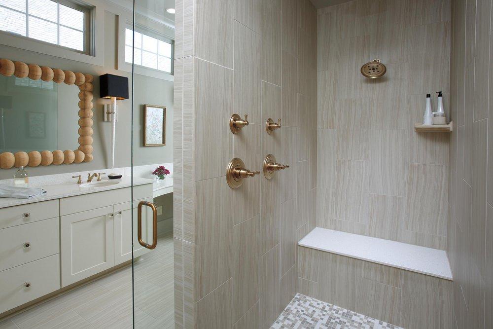 Delta Faucet Brilliance® Champagne Bronze Single Function Shower Faucet (Trim Only) 