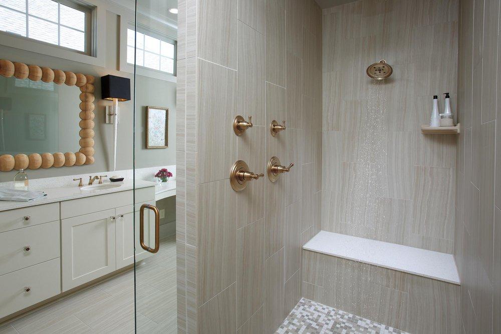 Delta Faucet Brilliance® Champagne Bronze Single Function Shower Faucet (Trim Only) 