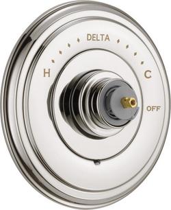 Pressure Balancing Valve Trim in Brilliance® Polished Nickel (Handles Sold Separately)