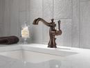 Delta Faucet Brilliance Champagne Bronze Single Handle Centerset Bathroom Sink Faucet with Pop-Up Drain Assembly 