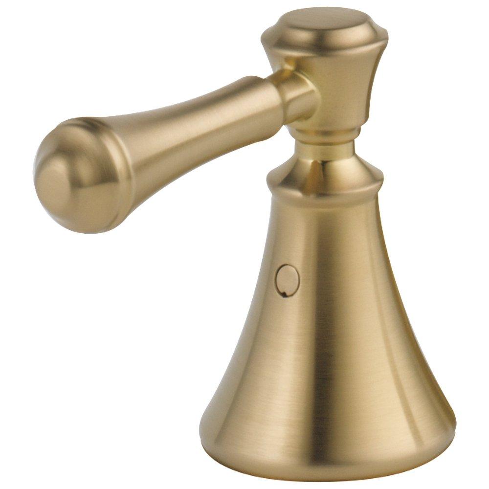 Delta Faucet Champagne Bronze Metal Handle Set 
