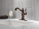 Delta Faucet Venetian Bronze Single Handle Centerset Bathroom Sink Faucet with Pop-Up Drain Assembly 