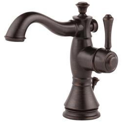 Single Handle Centerset Bathroom Sink Faucet in Venetian Bronze