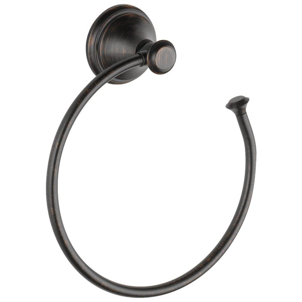Delta Faucet Venetian Bronze Round Open Towel Ring 