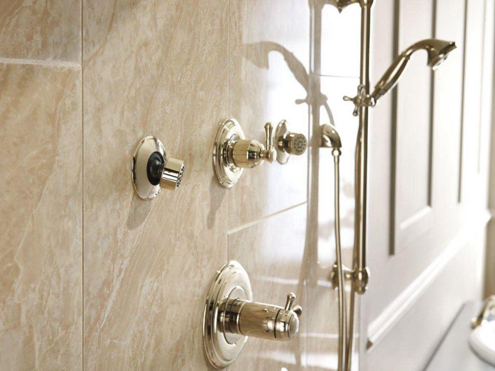 Delta Faucet Brilliance Polished Nickel Metal Bath Diverter Handle Kit 