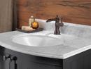 Delta Faucet Venetian Bronze Single Handle Centerset Bathroom Sink Faucet 