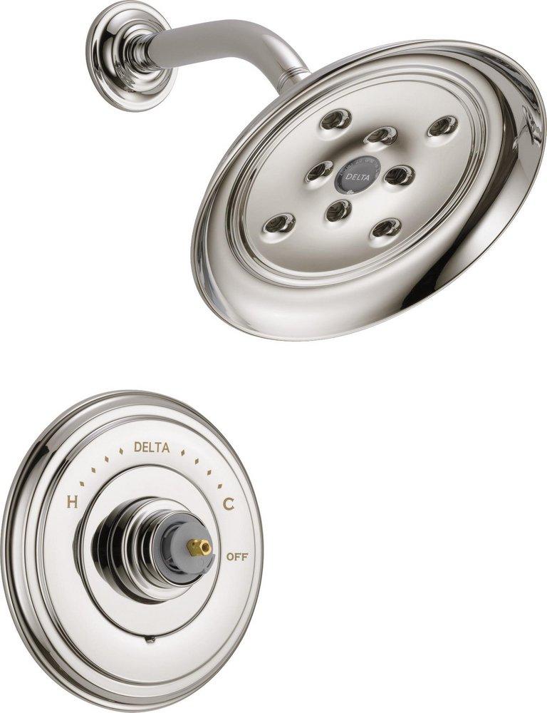 Delta Faucet Polished Nickel Single Function Shower Faucet (Trim Only) 