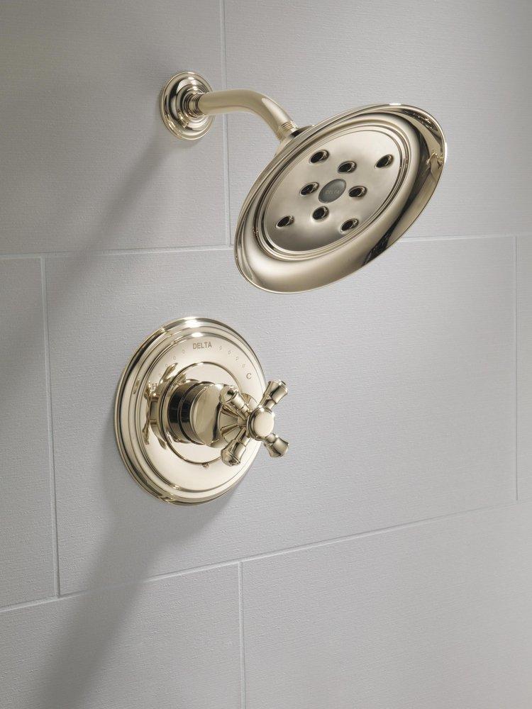 Delta Faucet Polished Nickel Single Function Shower Faucet (Trim Only) 